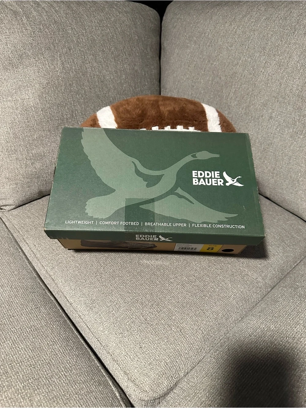Eddie Bauer Men's Brown Camouflage Slip-On Casual Shoes